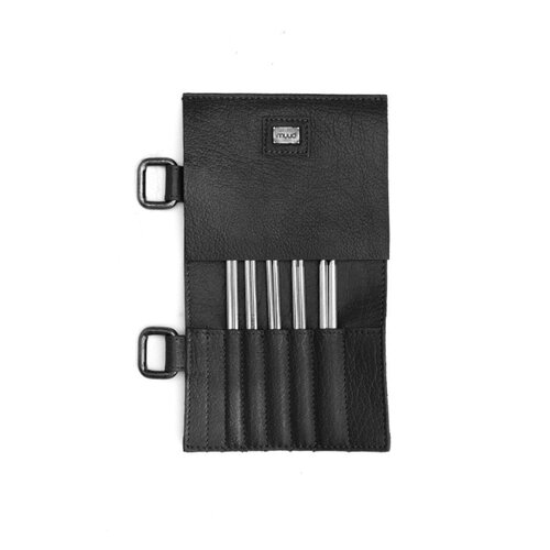 Muud Muud Carita K - Afneembare leren tas met praktische details