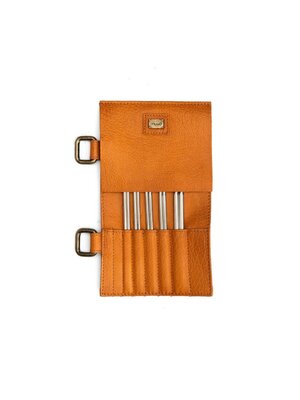 Muud Muud Carita K - Afneembare leren tas met praktische details