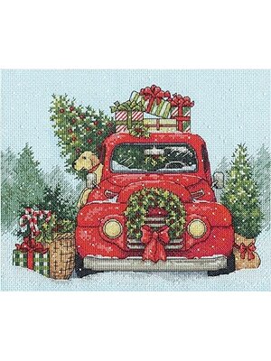 Dimensions Borduurpakket  Festive Ride - DIMENSIONS