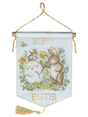 Bothy Threads Borduurpakket Kate Garrett - Hoppy Easter - Bothy Threads