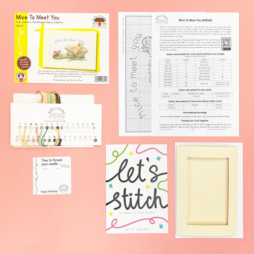 Bothy Threads Borduurpakket Margaret Sherry - Mice To Meet You - Bothy Threads