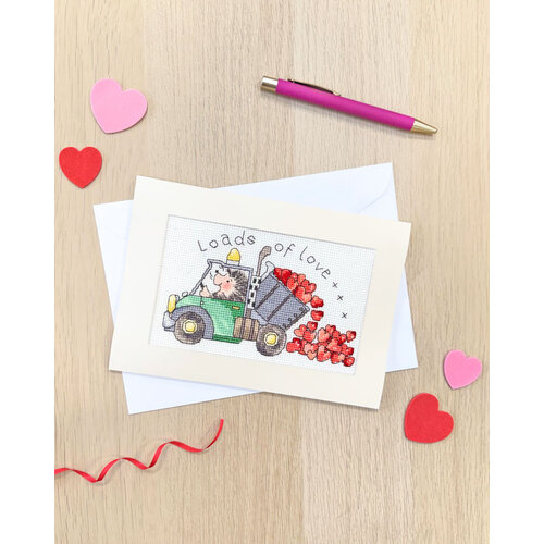 Bothy Threads Borduurpakket Margaret Sherry - Loads Of Love - Bothy Threads