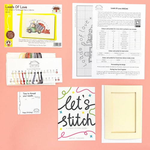 Bothy Threads Borduurpakket Margaret Sherry - Loads Of Love - Bothy Threads