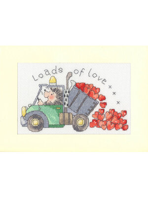 Bothy Threads Borduurpakket Margaret Sherry - Loads Of Love - Bothy Threads