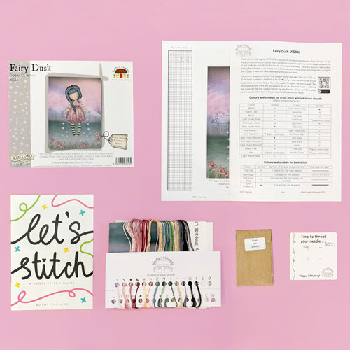 Bothy Threads Borduurpakket Gorjuss - Fairy Dusk - Bothy Threads