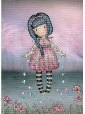 Bothy Threads Borduurpakket Gorjuss - Fairy Dusk - Bothy Threads