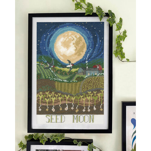 Bothy Threads Borduurpakket Lizzie Spikes - Seed Moon - Bothy Threads