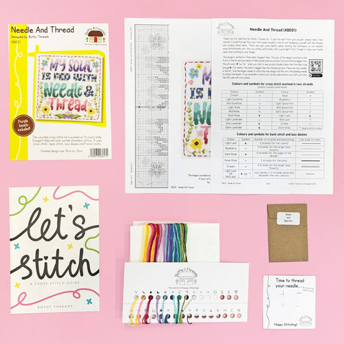 Bothy Threads Borduurpakket Bothy Designs - Needle And Thread - Bothy Threads