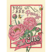 Borduurpakket Angie Spurgeon - Peony The One - Bothy Threads