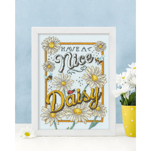 Bothy Threads Borduurpakket Angie Spurgeon - Nice Daisy - Bothy Threads