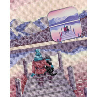 Needle Minder Lucy Pittaway - A Pawfect Place By The Water - Bothy Threads