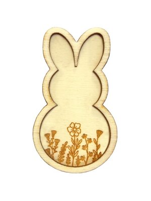 Bothy Threads Needle Minder Bothy Designs - Wooden Bunny - Bothy Threads