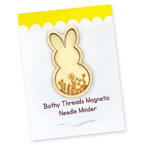 Bothy Threads Needle Minder Bothy Designs - Wooden Bunny - Bothy Threads