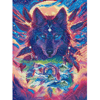 Borduurpakket Wolf Magic - Leti Stitch