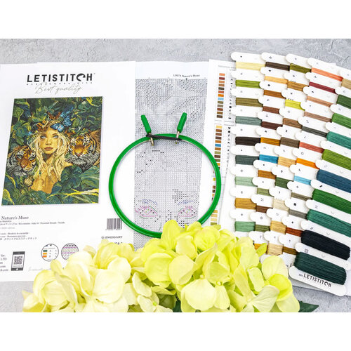 Leti Stitch Borduurpakket Nature’s Muse - Leti Stitch