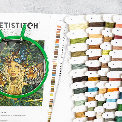 Leti Stitch Borduurpakket Nature’s Muse - Leti Stitch