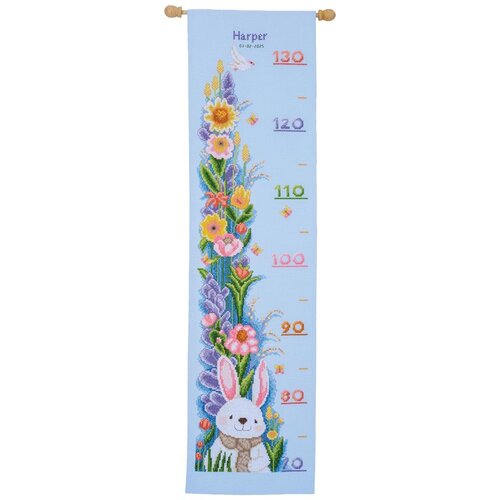 Vervaco Telpakket Meetlat kit Konijn in tuin