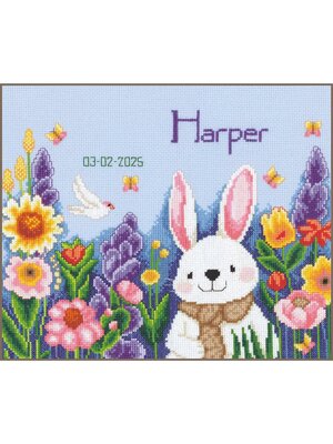 Vervaco Telpakket kit Konijn in tuin