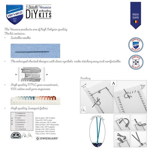 Vervaco Bladwijzer kit Vuurtorens - set van 2