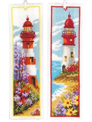 Vervaco Bladwijzer kit Vuurtorens - set van 2