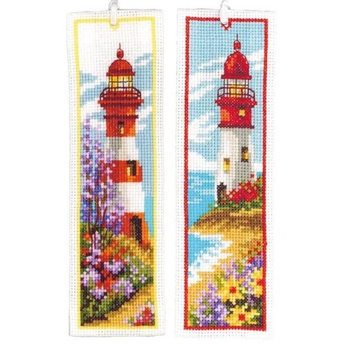 Vervaco Bladwijzer kit Vuurtorens - set van 2