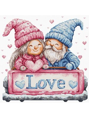 Luca-S Borduurpakket Winter Love - Luca-S