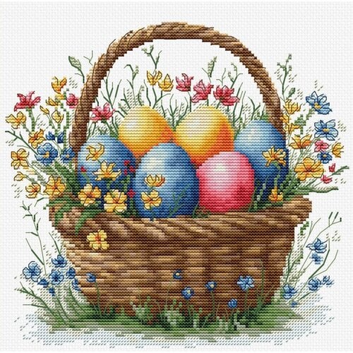 Luca-S Borduurpakket Easter Basket  - Luca-S