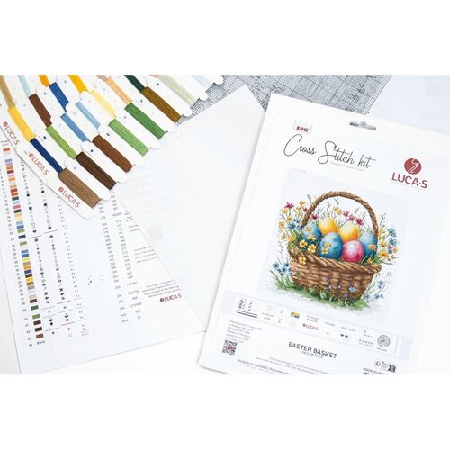 Luca-S Borduurpakket Easter Basket  - Luca-S
