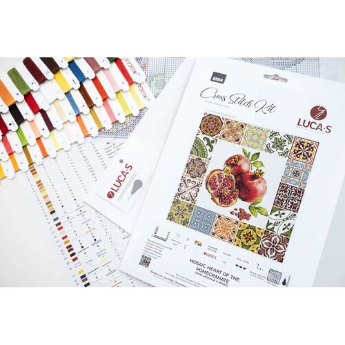Luca-S Borduurpakket Mosaic Heart of the Pomegranate - Luca-S