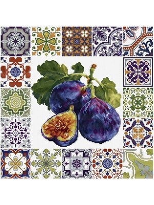 Luca-S Borduurpakket Mediterranean Fig Mosaic - Luca-S