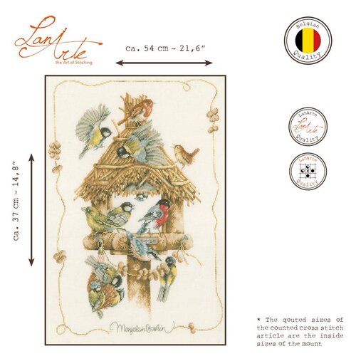 Lanarte Telpakket kit Vogelhuisje Lanarte Telpakket kit Vogelhuisje