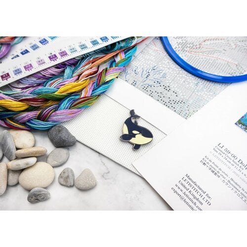 Leti Stitch Borduurpakket Dolphin's Paradise - Leti Stitch