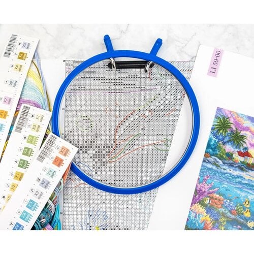 Leti Stitch Borduurpakket Dolphin's Paradise - Leti Stitch