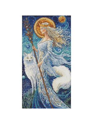 Leti Stitch Borduurpakket Goddess of the Winter - Leti Stitch