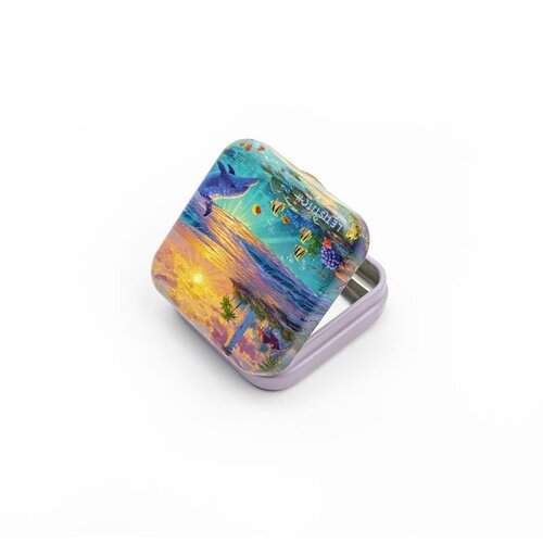 Leti Stitch Dolphin Paradise Metallic Box - Leti Stitch Leti Stitch Dolphin Paradise Metallic Box - Leti Stitch