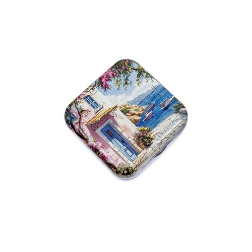 Leti Stitch Mediterranean Coast Metallic Box - Leti Stitch