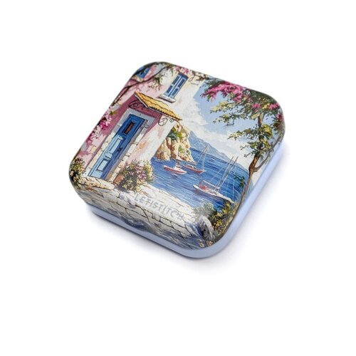 Leti Stitch Mediterranean Coast Metallic Box - Leti Stitch