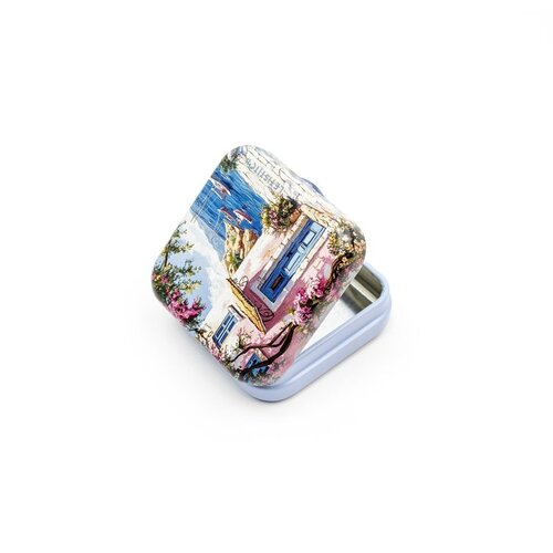 Leti Stitch Mediterranean Coast Metallic Box - Leti Stitch