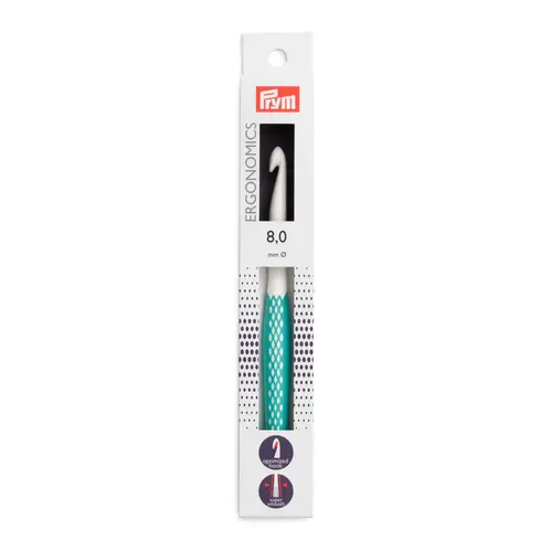 Prym Ergonomische Haaknaald - 8 mm