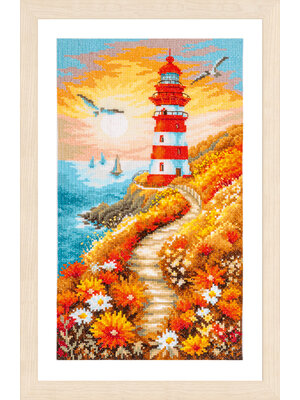 Lanarte Telpakket kit The Floral Lighthouse Path