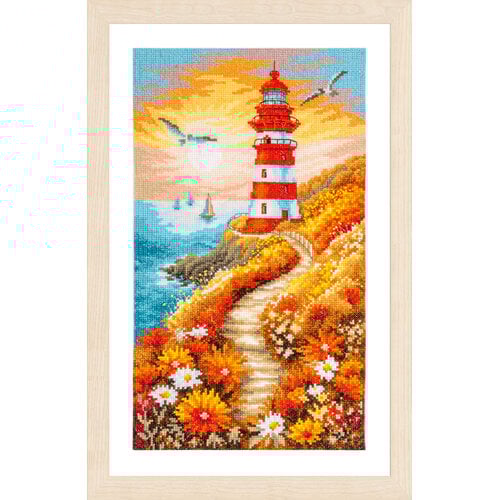 Lanarte Telpakket kit The Floral Lighthouse Path