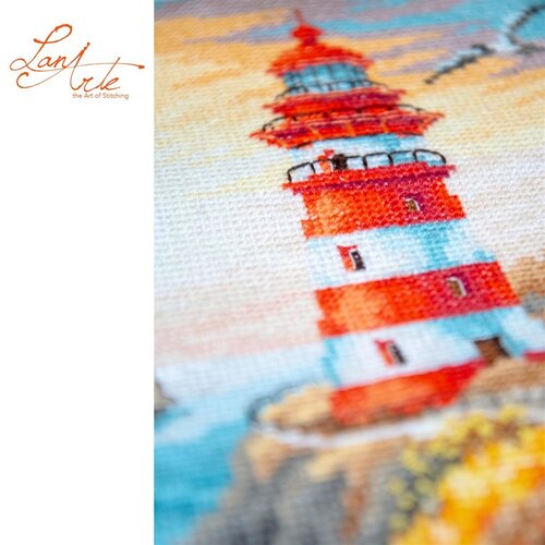 Lanarte Telpakket kit The Floral Lighthouse Path