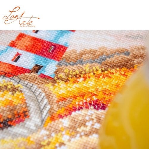 Lanarte Telpakket kit The Floral Lighthouse Path