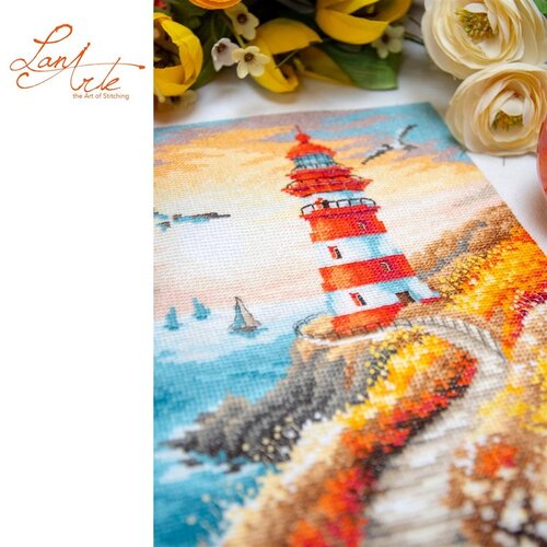 Lanarte Telpakket kit The Floral Lighthouse Path