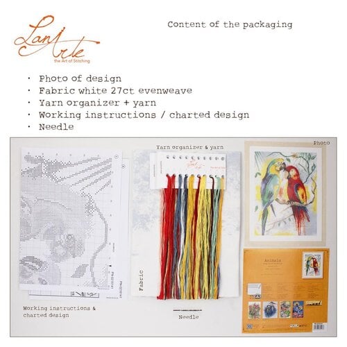 Lanarte Telpakket kit Parrot Talk