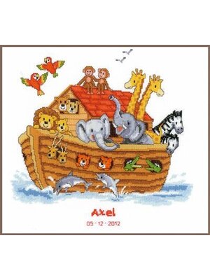 Vervaco Telpakket kit Ark van Noah
