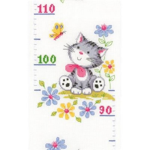 Vervaco Telpakket Meetlat kit Spelende kittens