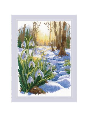 RIOLISf Borduurpakket Spring is Coming - RIOLIS RIOLISf Borduurpakket Spring is Coming - RIOLIS