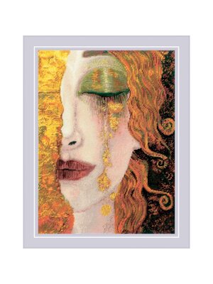 RIOLIS Borduurpakket Golden Tears After A. M. Zilberman's Painting  - RIOLIS