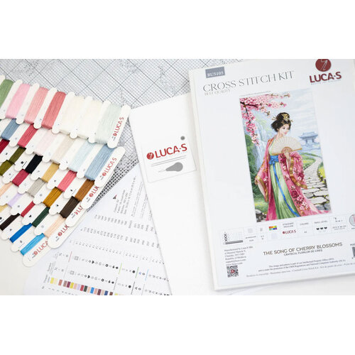 Luca-S Borduurpakket The Song of Cherry Blossoms - Luca-S